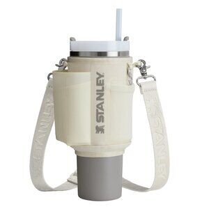 NWOT ⭐️ STANLEY All Day Quencher Carry All for 40 oz Tumbler with Handle, Cream